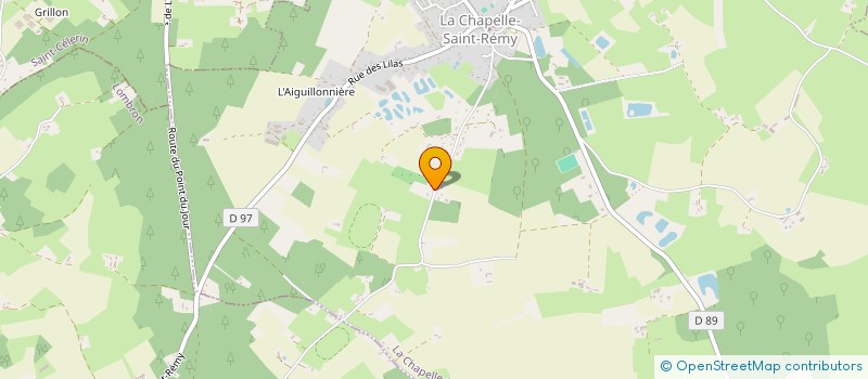 localisation de l'entreprise MONSIEUR CEDRIC RENAUDIN  LA CHAPELLE-SAINT-REMY