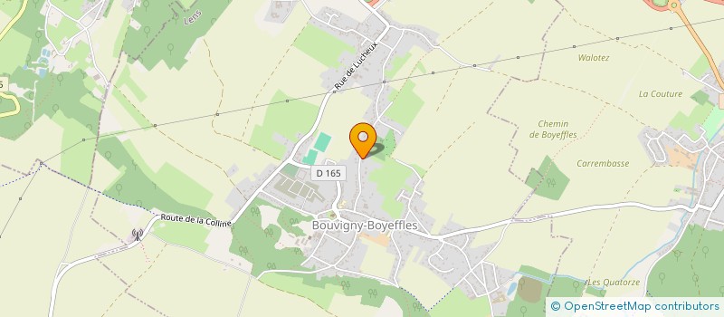 localisation de l'entreprise MONSIEUR CEDRIC RENAUT  BOUVIGNY-BOYEFFLES