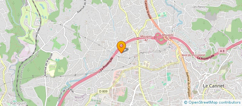 localisation de l'entreprise MONSIEUR CEDRIC REYMOND  MOUGINS