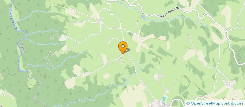 localisation de l'entreprise MONSIEUR CEDRIC RIBAYROL  GORSES