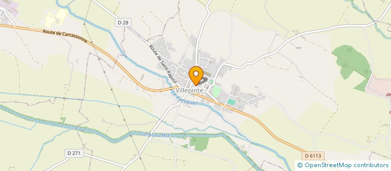 localisation de l'entreprise MONSIEUR CEDRIC RICAUD  VILLEPINTE