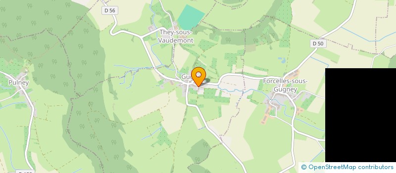 localisation de l'entreprise MONSIEUR CEDRIC RICHARD  GUGNEY