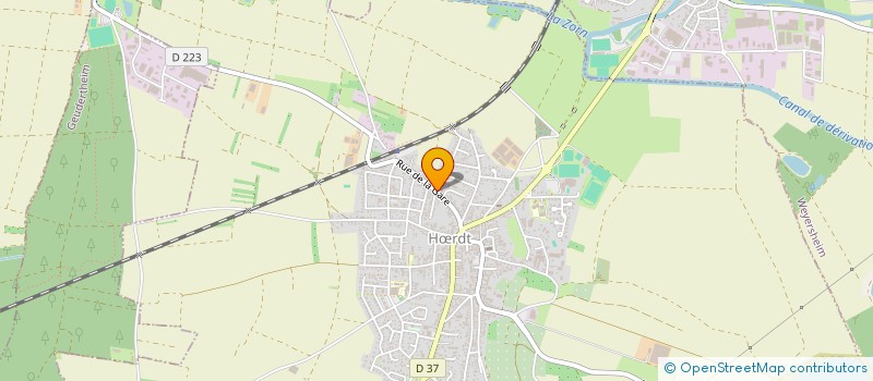 localisation de l'entreprise MONSIEUR CEDRIC RIEDINGER  HRDT