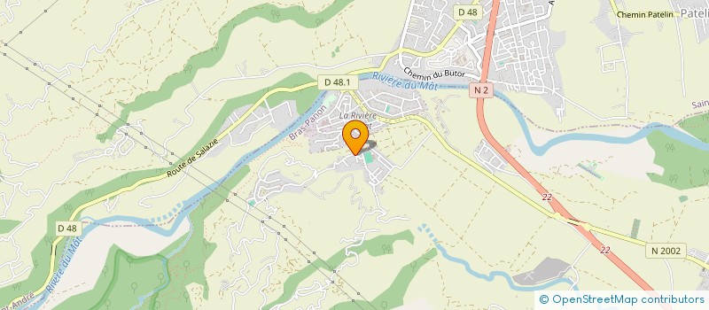 localisation de l'entreprise MONSIEUR CEDRIC RIVIERE  BRAS-PANON