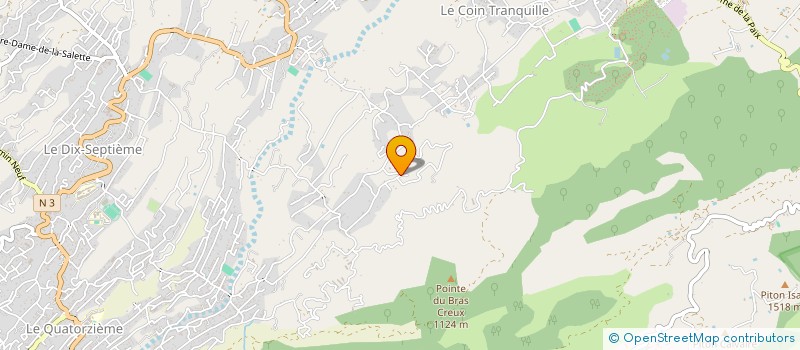 localisation de l'entreprise MONSIEUR CEDRIC RIVIERE  LE TAMPON