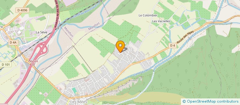 localisation de l'entreprise MONSIEUR CEDRIC RIZZO à LES MEES