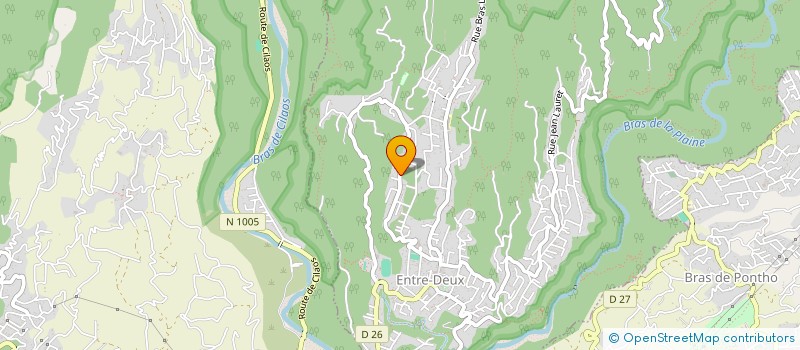 localisation de l'entreprise MONSIEUR CEDRIC RIZZOTTO  ENTRE-DEUX