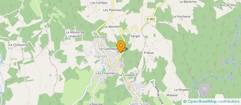 localisation de l'entreprise MONSIEUR CEDRIC ROBERT PAUL BONNOT  VIGNOLS