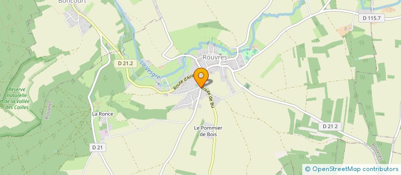 localisation de l'entreprise MONSIEUR CEDRIC ROCHE à ROUVRES