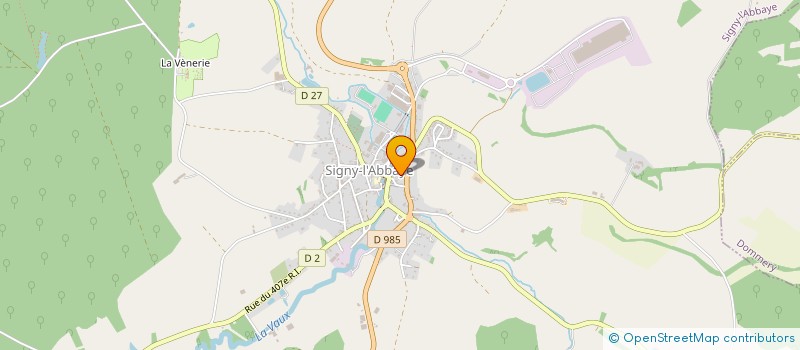 localisation de l'entreprise MONSIEUR CEDRIC ROMBY  SIGNY-L'ABBAYE