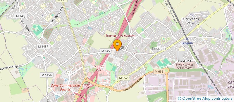 localisation de l'entreprise MONSIEUR CEDRIC ROUE à LESQUIN