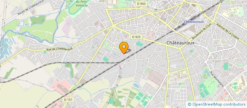 localisation de l'entreprise MONSIEUR CEDRIC ROUSSEAU à CHATEAUROUX