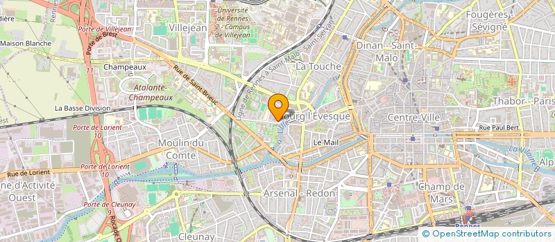 localisation de l'entreprise MONSIEUR CEDRIC ROUSSEAU  GRENOBLE