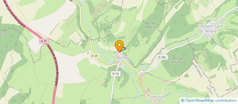 localisation de l'entreprise MONSIEUR CEDRIC ROUSSEL  AROFFE