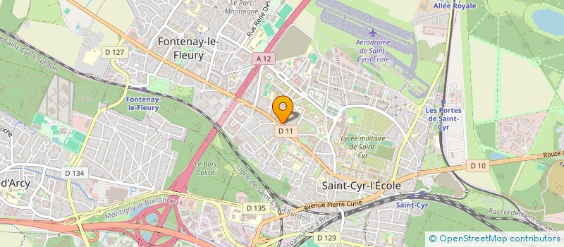 localisation de l'entreprise MONSIEUR CEDRIC ROUX à VIROFLAY
