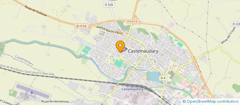 localisation de l'entreprise MONSIEUR CEDRIC ROUZES  CASTELNAUDARY