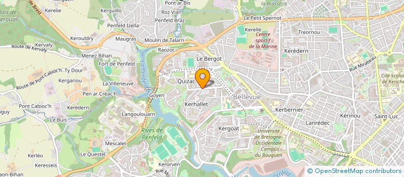localisation de l'entreprise MONSIEUR CEDRIC RUELLO à BREST