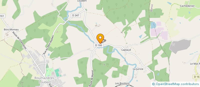 localisation de l'entreprise MONSIEUR CEDRIC RUTTER à TERRES-DE-HAUTE-CHARENTE