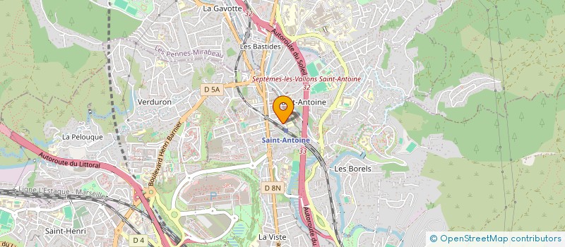 localisation de l'entreprise MONSIEUR CEDRIC RUZE à MARSEILLE