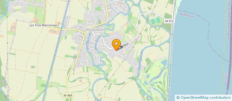 localisation de l'entreprise MONSIEUR CEDRIC RYBAK  PLOBSHEIM