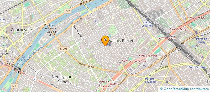 localisation de l'entreprise MONSIEUR CEDRIC SAC-EPEE à LEVALLOIS-PERRET