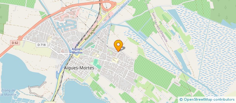 localisation de l'entreprise MONSIEUR CEDRIC SAGNIER  AIGUES-MORTES