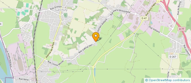 localisation de l'entreprise MONSIEUR CEDRIC SAINRAT  GARCHIZY