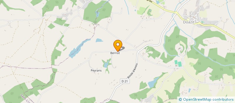 localisation de l'entreprise MONSIEUR CEDRIC SAINT LARY  DOAZIT