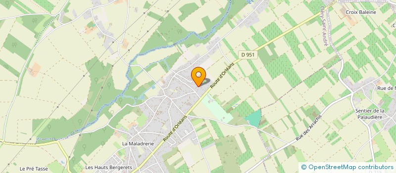 localisation de l'entreprise MONSIEUR CEDRIC SAINTON à CLERY-SAINT-ANDRE