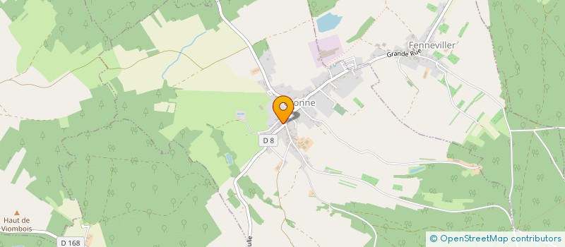 localisation de l'entreprise MONSIEUR CEDRIC SAINTPERE  PEXONNE