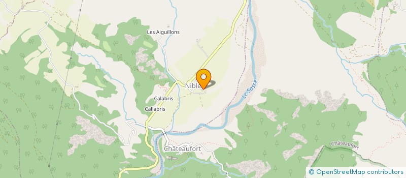 localisation de l'entreprise MONSIEUR CEDRIC SALDINARI à CLAMENSANE