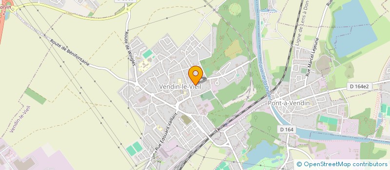 localisation de l'entreprise MONSIEUR CEDRIC SALINGUE  VENDIN-LE-VIEIL