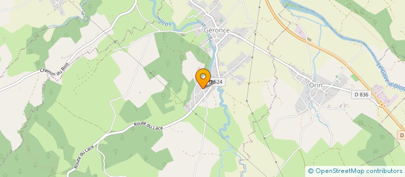 localisation de l'entreprise MONSIEUR CEDRIC SALLE  GERONCE