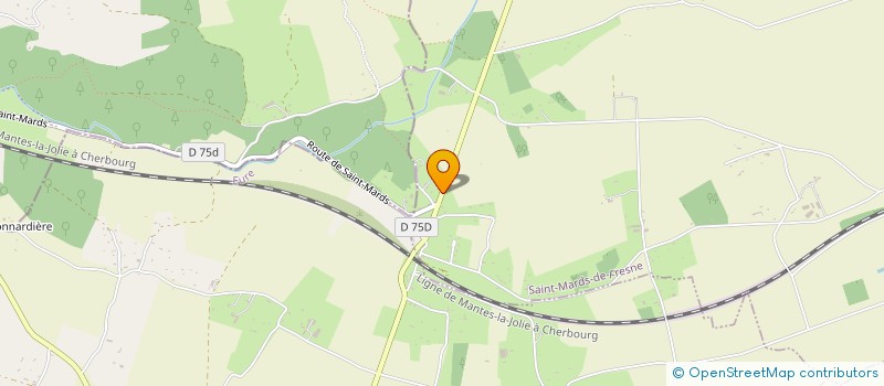 localisation de l'entreprise MONSIEUR CEDRIC SAMSON  SAINT-MARDS-DE-FRESNE