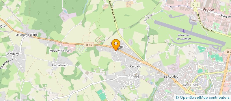 localisation de l'entreprise MONSIEUR CEDRIC SANCHEZ-TORRES  LANNION