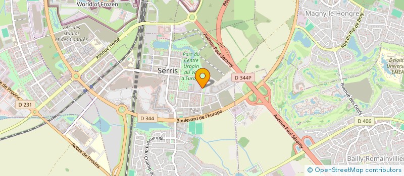 localisation de l'entreprise MONSIEUR CEDRIC SANIKA  SERRIS