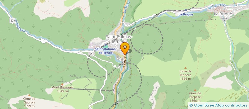 localisation de l'entreprise MONSIEUR CEDRIC SANTORO  SOSPEL