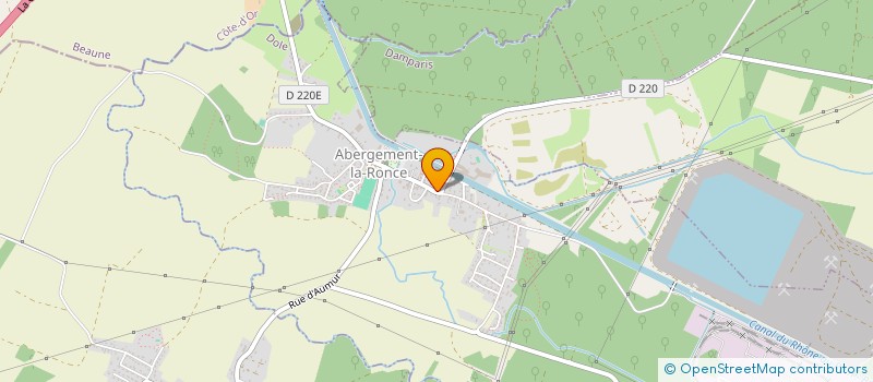 localisation de l'entreprise MONSIEUR CEDRIC SATORY  ABERGEMENT-LA-RONCE