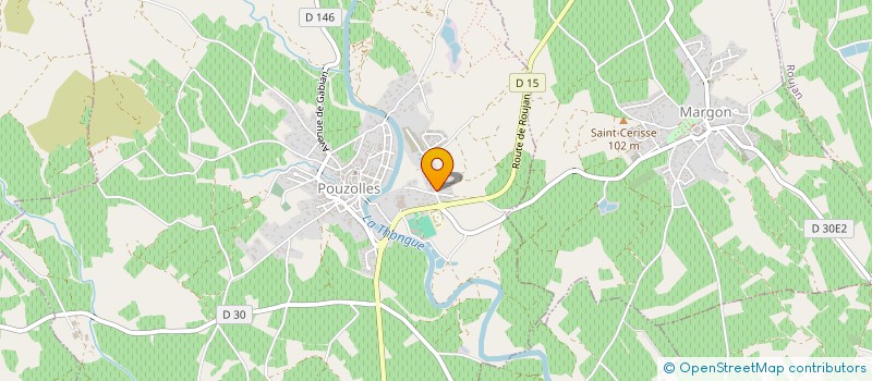 localisation de l'entreprise MONSIEUR CEDRIC SAUR  CABREROLLES