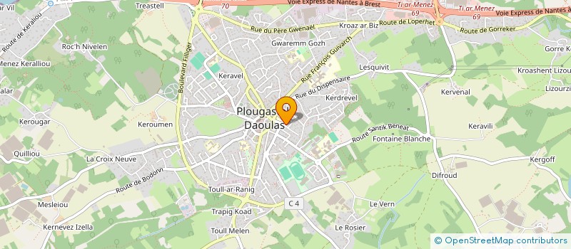 localisation de l'entreprise MONSIEUR CEDRIC SCANAVINO  PUJO-LE-PLAN