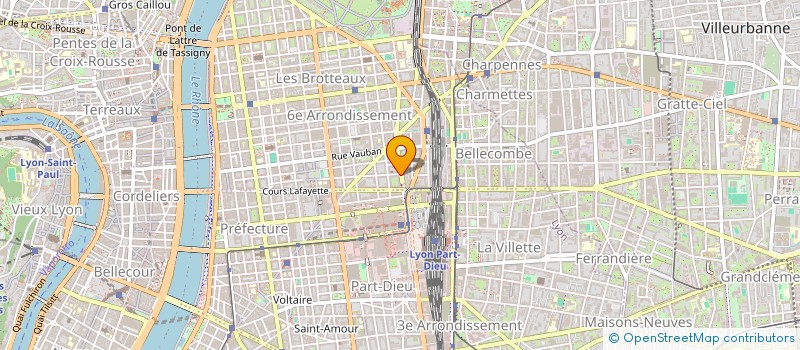 localisation de l'entreprise MONSIEUR CEDRIC SCERRA  LYON