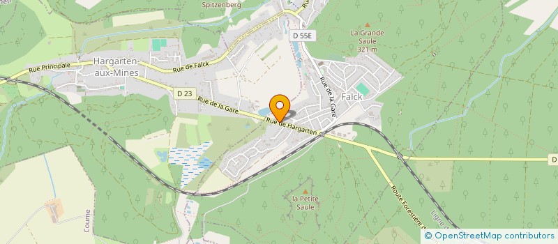 localisation de l'entreprise MONSIEUR CEDRIC SCHAD  FALCK