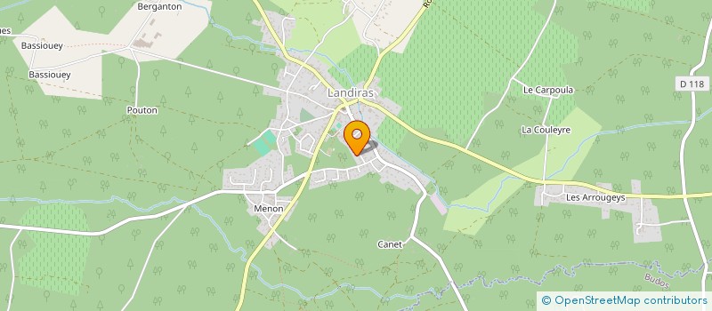 localisation de l'entreprise MONSIEUR CEDRIC SCHERER  LANDIRAS