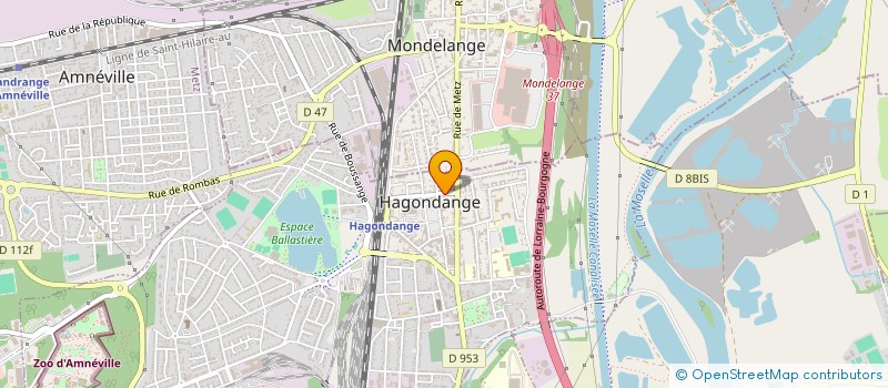 localisation de l'entreprise MONSIEUR CEDRIC SCHLEININGER à HAGONDANGE