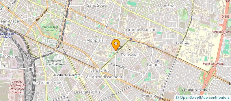 localisation de l'entreprise MONSIEUR CEDRIC SCHMIDT  LYON