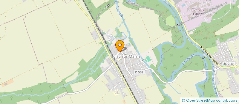 localisation de l'entreprise MONSIEUR CEDRIC SCHNEIDER  LOISY-SUR-MARNE