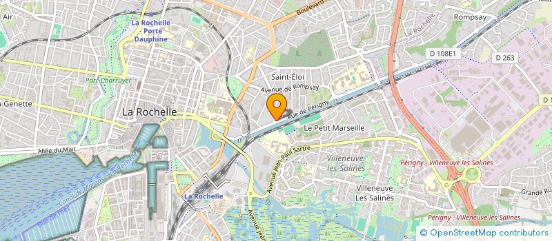 localisation de l'entreprise MONSIEUR CEDRIC SCHNELL  LA ROCHELLE