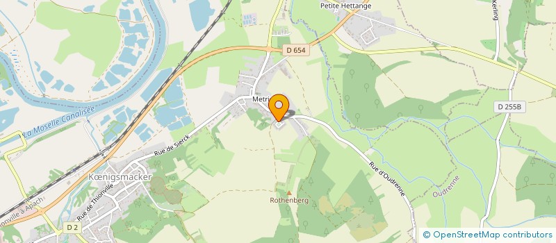 localisation de l'entreprise MONSIEUR CEDRIC SCHOENECKER  KNIGSMACKER