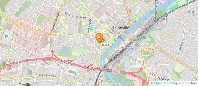 localisation de l'entreprise MONSIEUR CEDRIC SCHRAMM à THIONVILLE