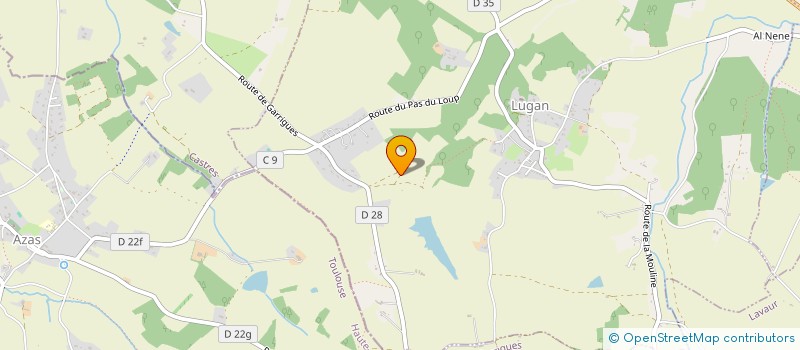 localisation de l'entreprise MONSIEUR CEDRIC SCIE  CABANES